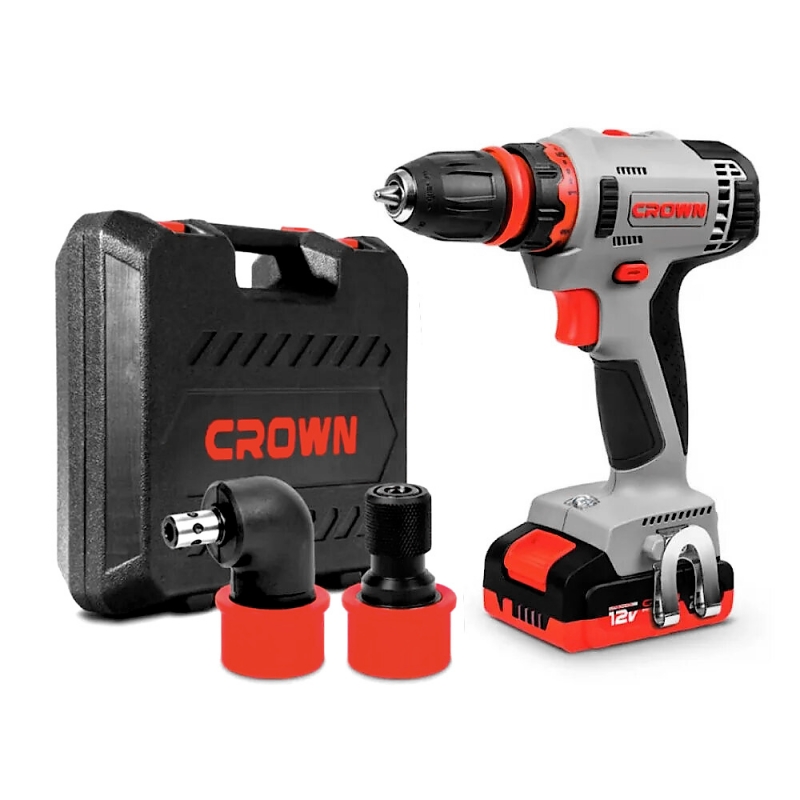 Шуруповерт аккумуляторный CROWN CT21081HQ-2 BMC