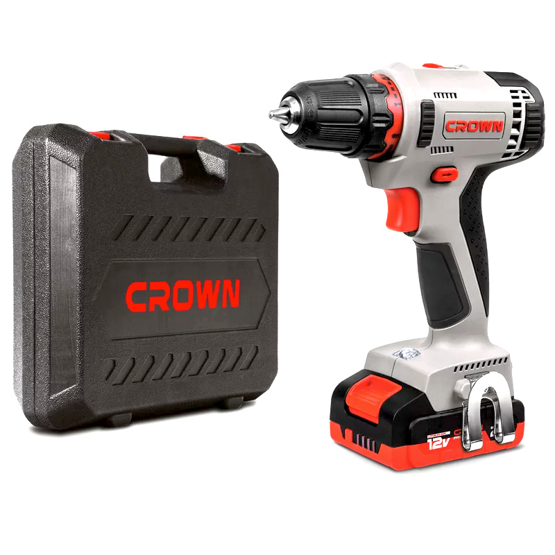 Шуруповерт аккумуляторный CROWN CT21081H-2 BMC